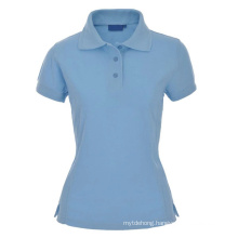 Wholesale Custom Women Short Sleeve Polo Shirt